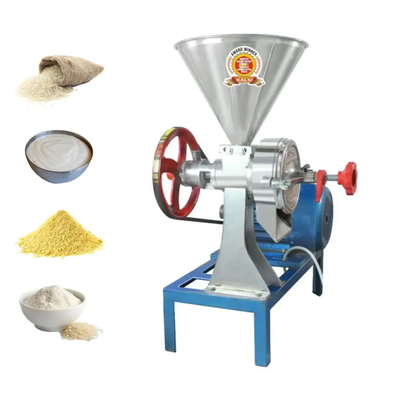 Kalsi Super Supreme Grinder Fitted on SS Body with 3hp Motor For Wet & Dry Chili, Coffee, Soya, Oats, Masala